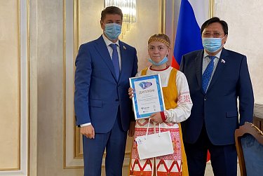 Победителей детского конкурса встречали в Совете Федерации